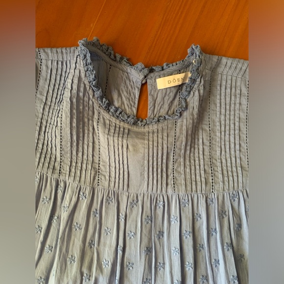 Doen Cornflower Blue Midi Dress - Medium - Picture 9 of 14